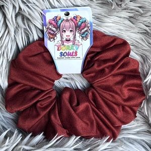 Handmade Bolero Brushed PLY SPN Rust Brown XL Hair Scrunchie
